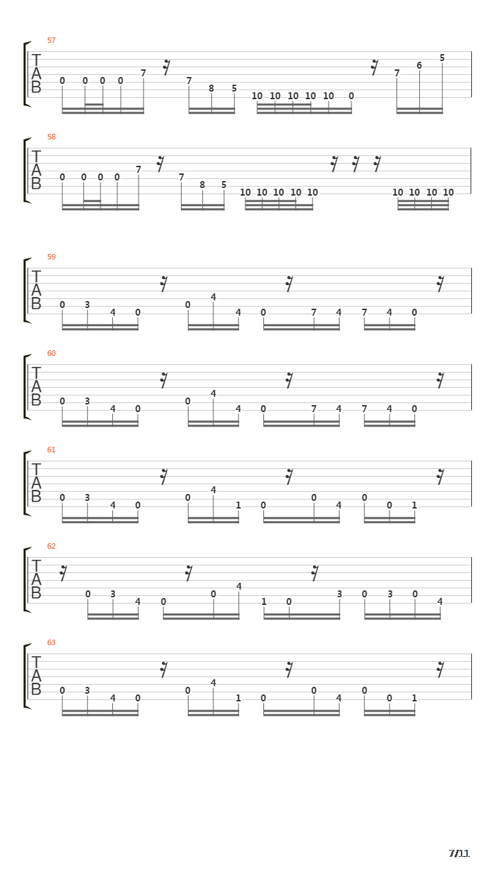 Singularity吉他谱