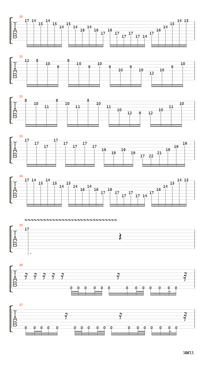 Singularity吉他谱