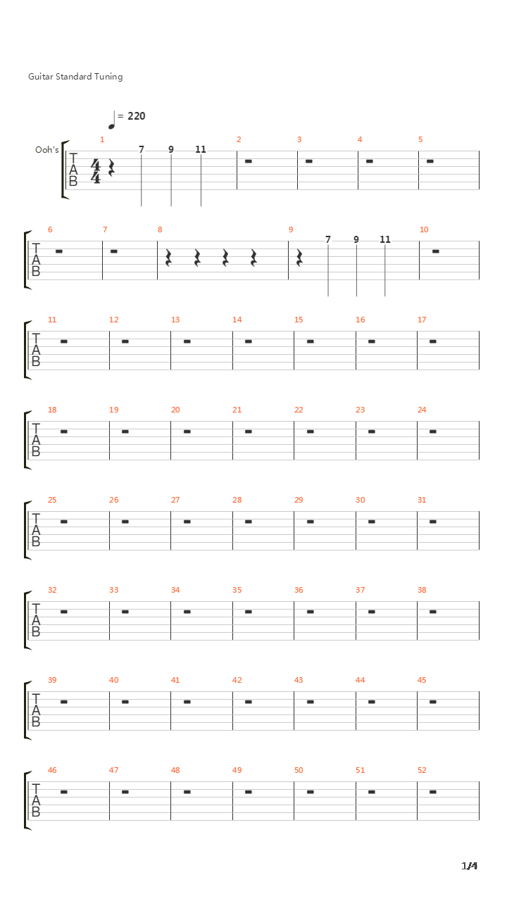 1985吉他谱