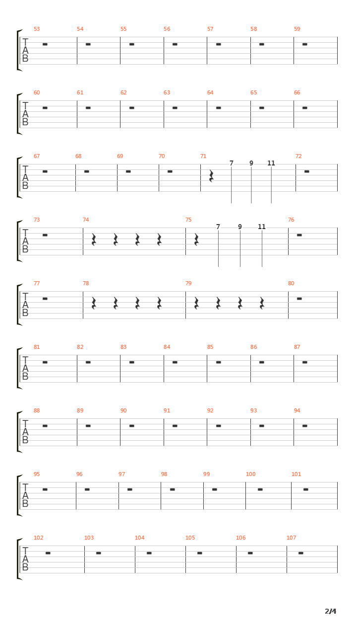 1985吉他谱