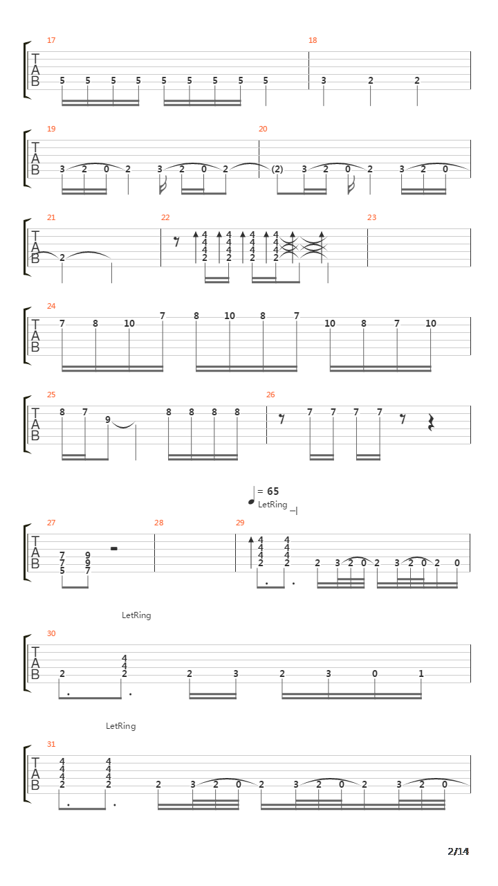 Duende吉他谱