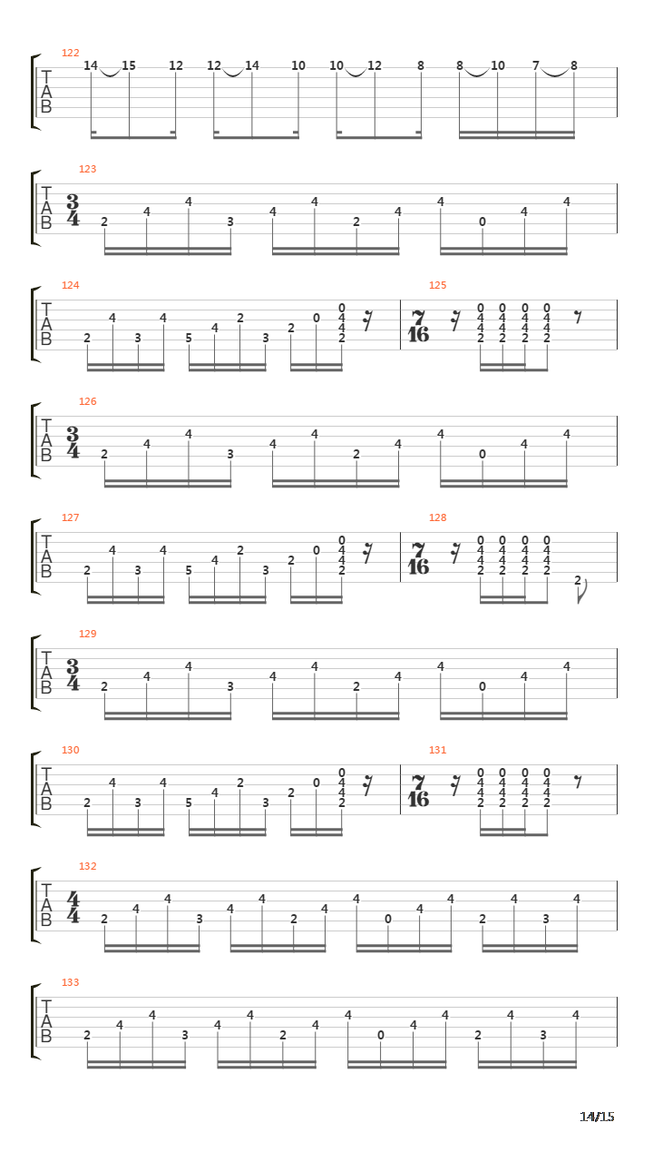 Tzigane吉他谱