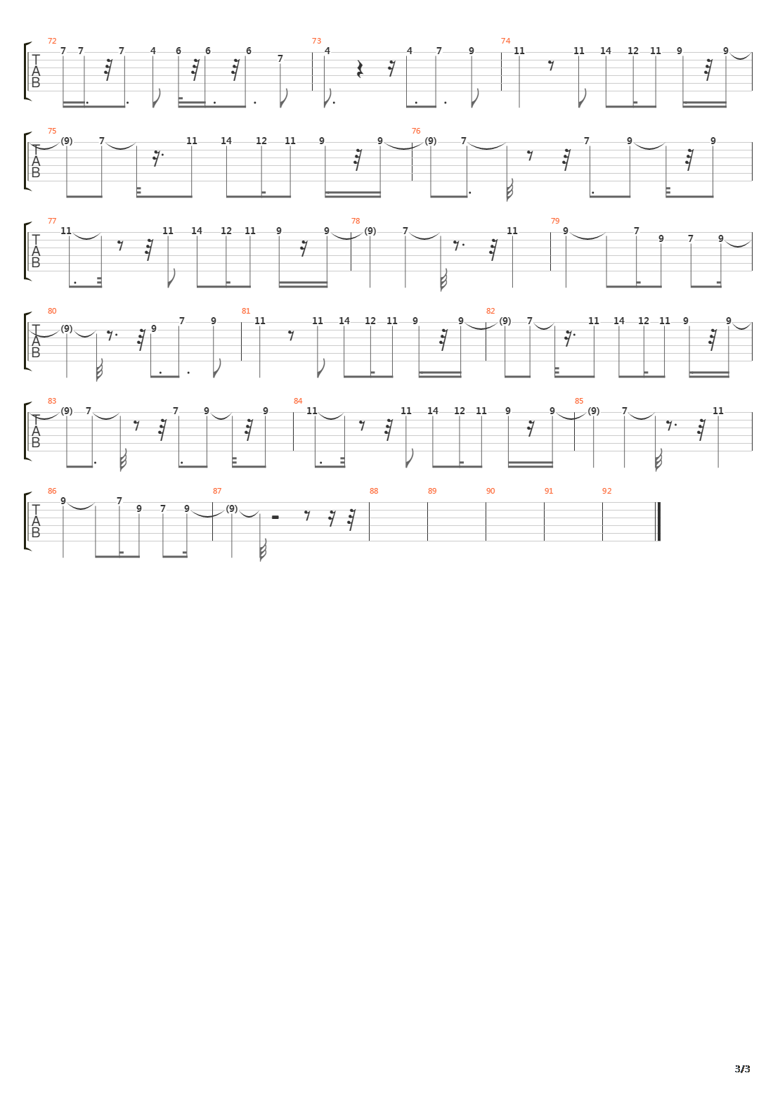 Veter Znaet吉他谱