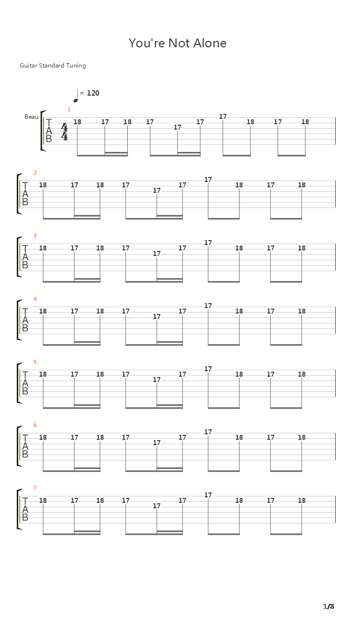 The Black And White Fallacy吉他谱