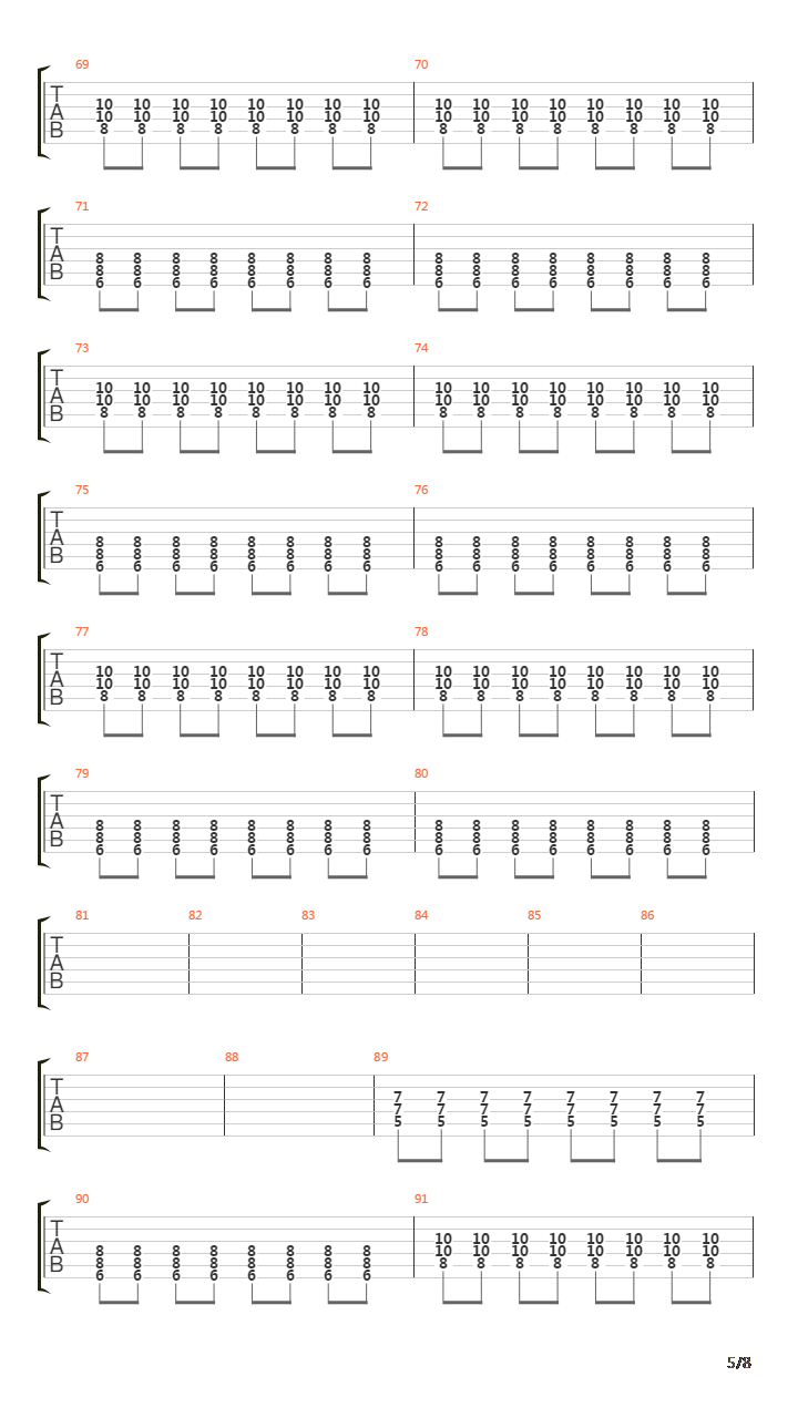 The Black And White Fallacy吉他谱