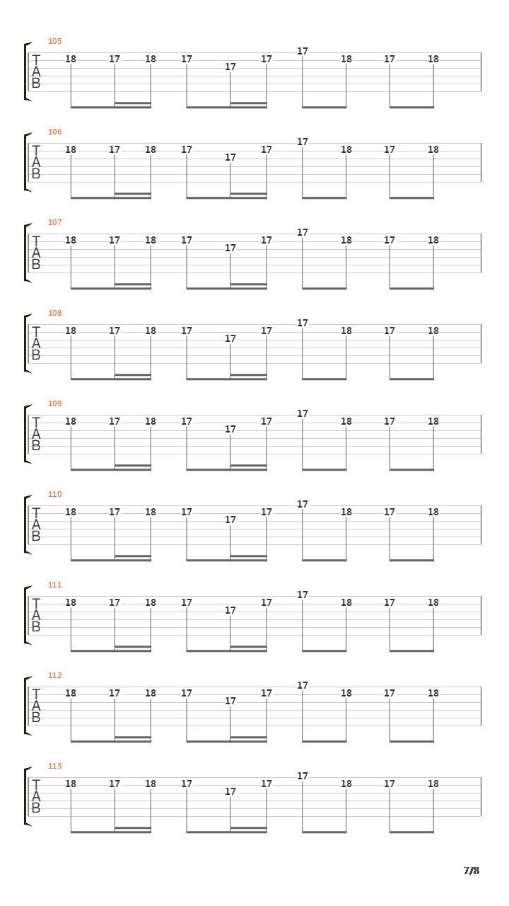 The Black And White Fallacy吉他谱