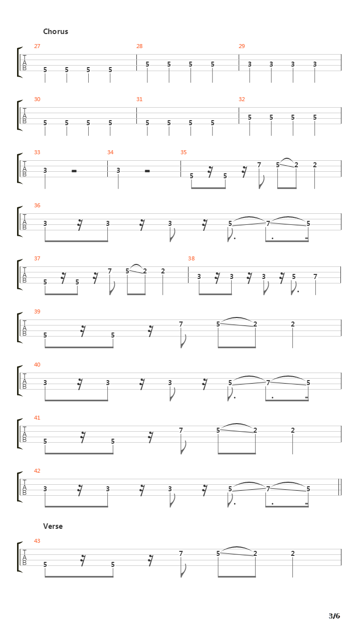 Fight Music For The Fight吉他谱