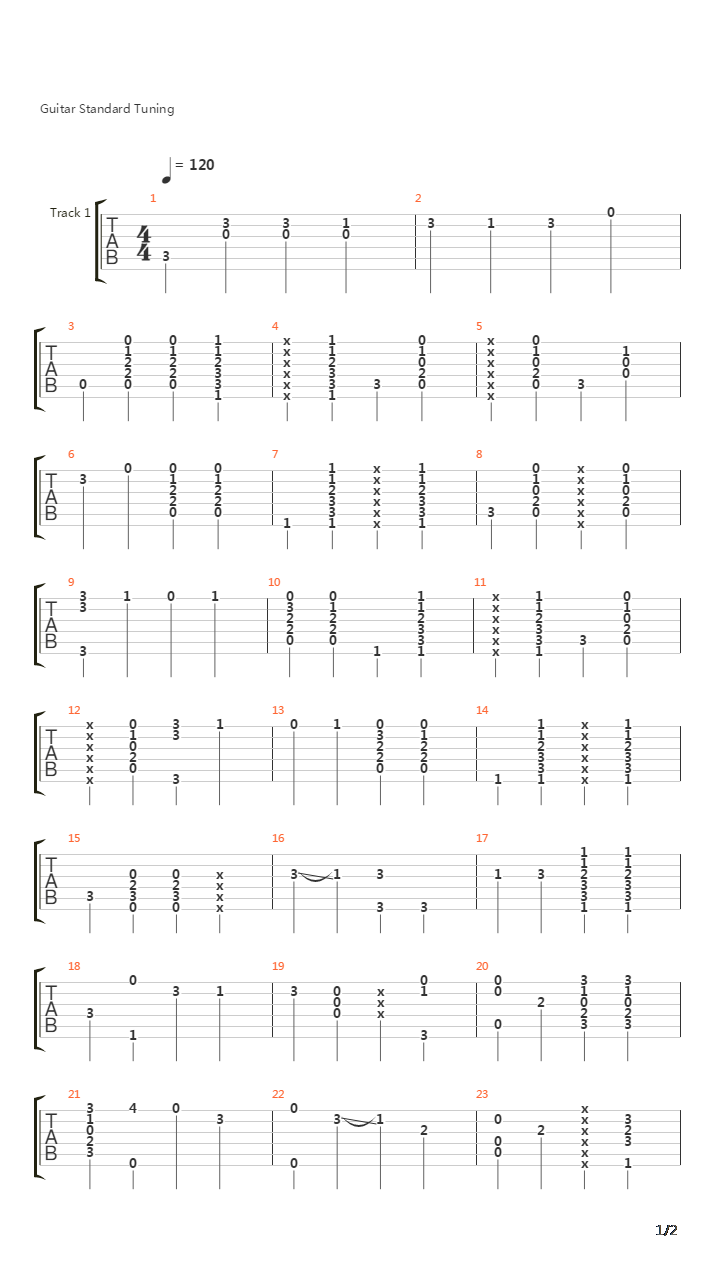 Grenade Chorus(Arranged By Sungha Jung)吉他谱