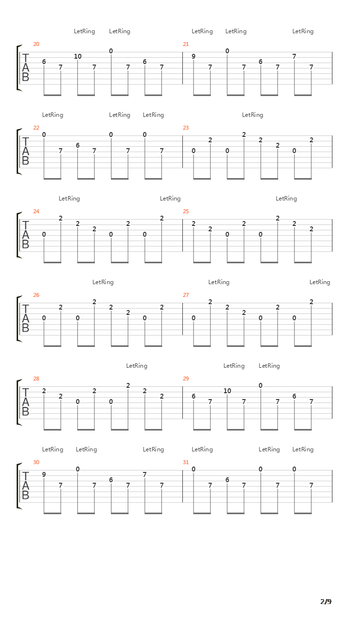 Inward Journey吉他谱