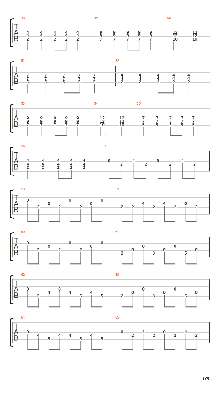 Inward Journey吉他谱