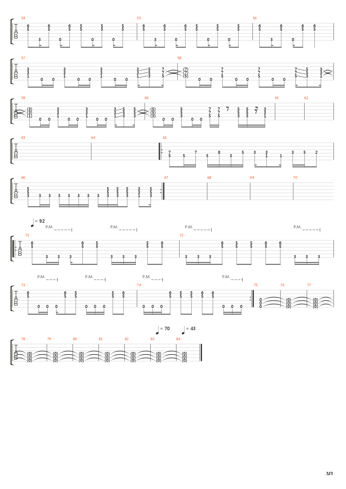 HBIF吉他谱