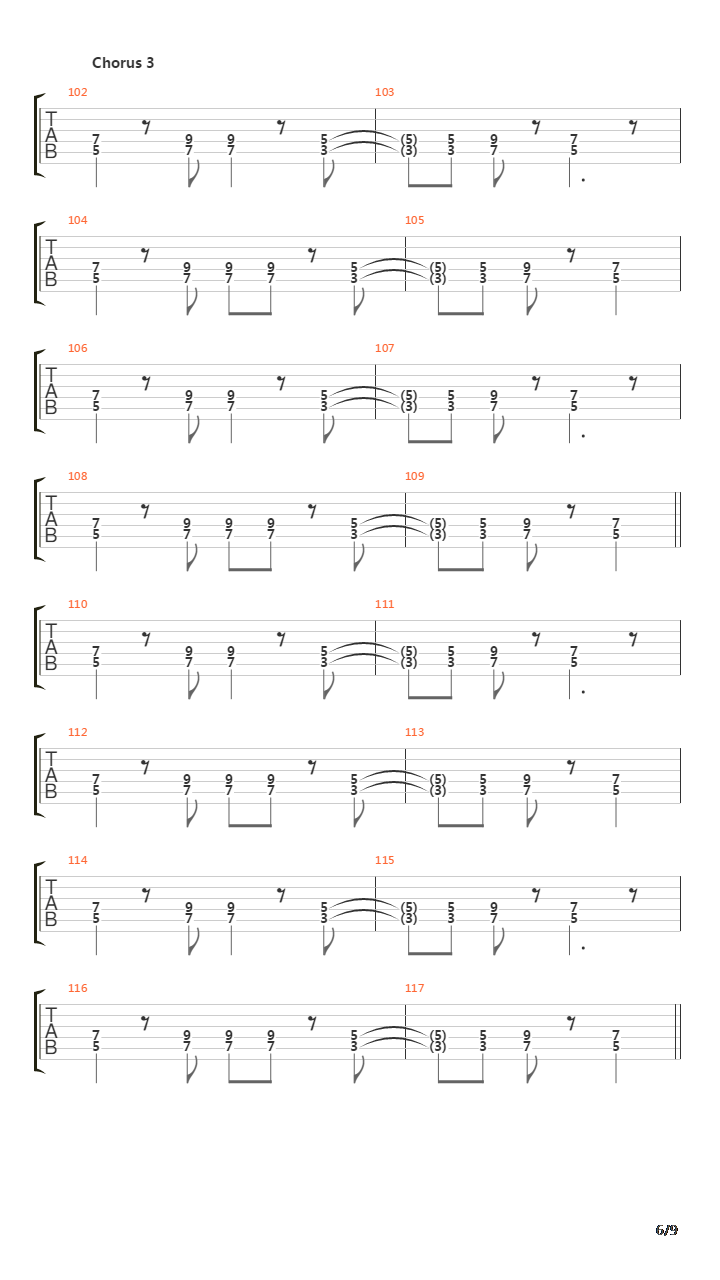 No Easy Way Out吉他谱