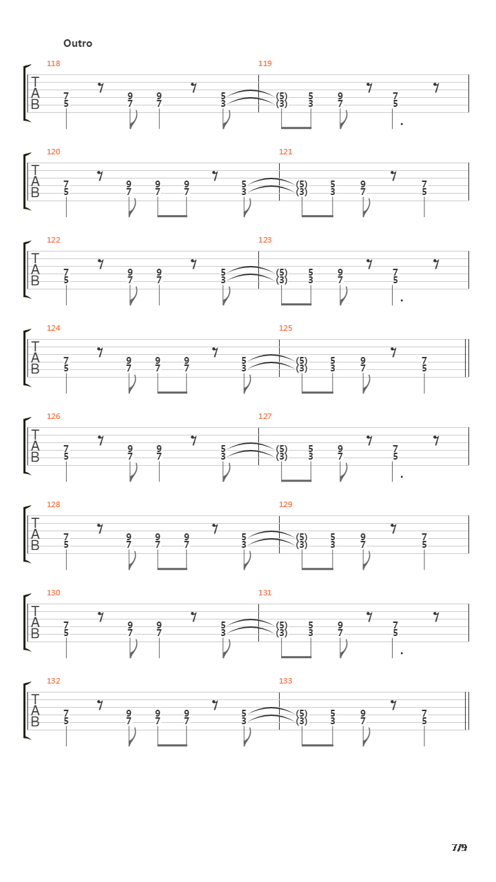 No Easy Way Out吉他谱