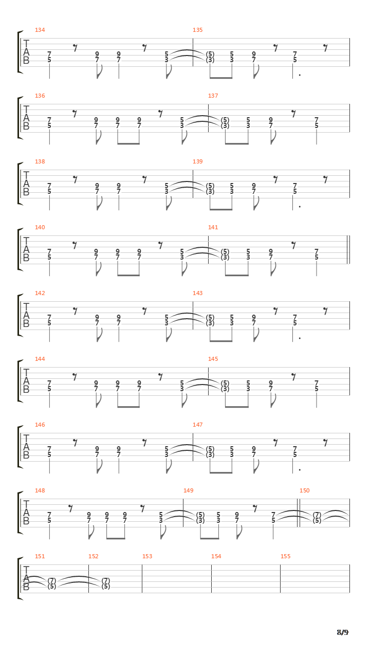 No Easy Way Out吉他谱