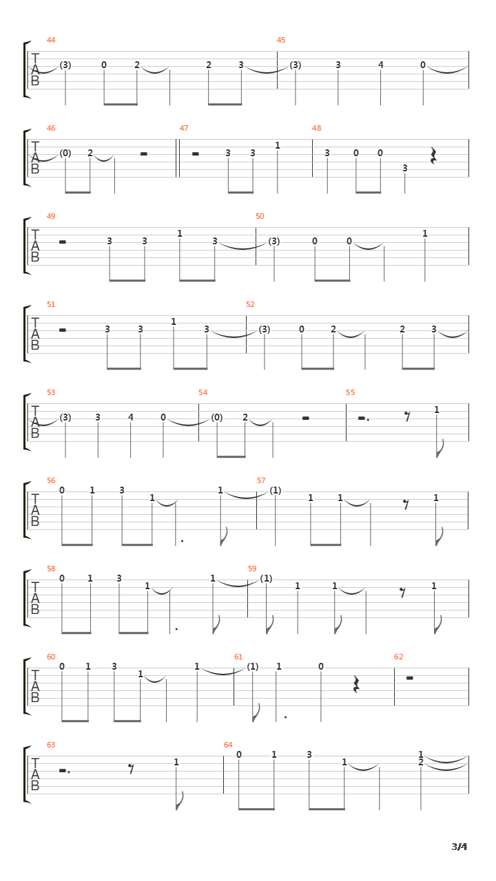 Carnival吉他谱