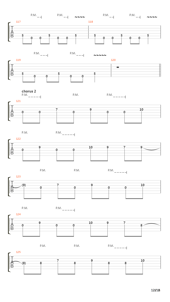 Her Bones In The Sand吉他谱