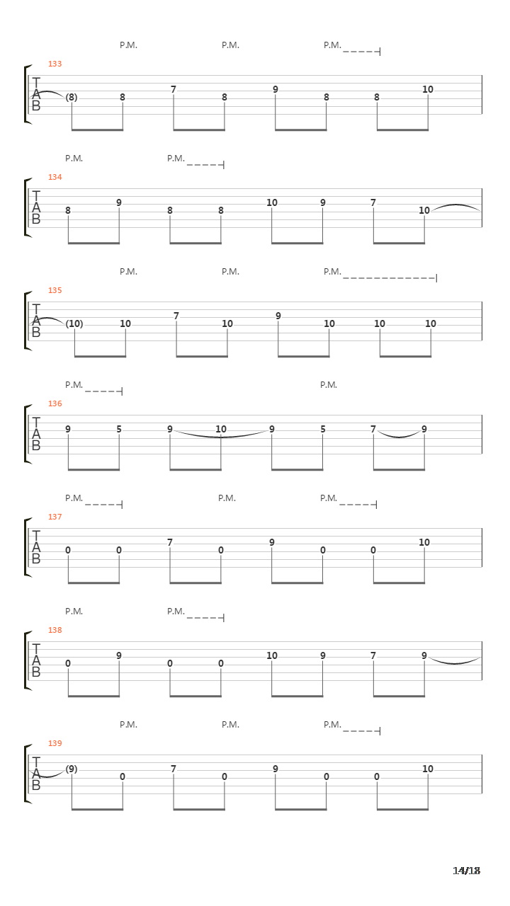 Her Bones In The Sand吉他谱