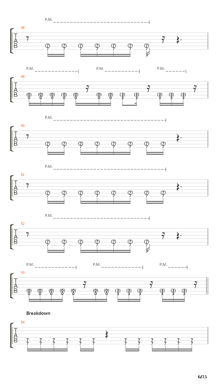 The Watcher吉他谱