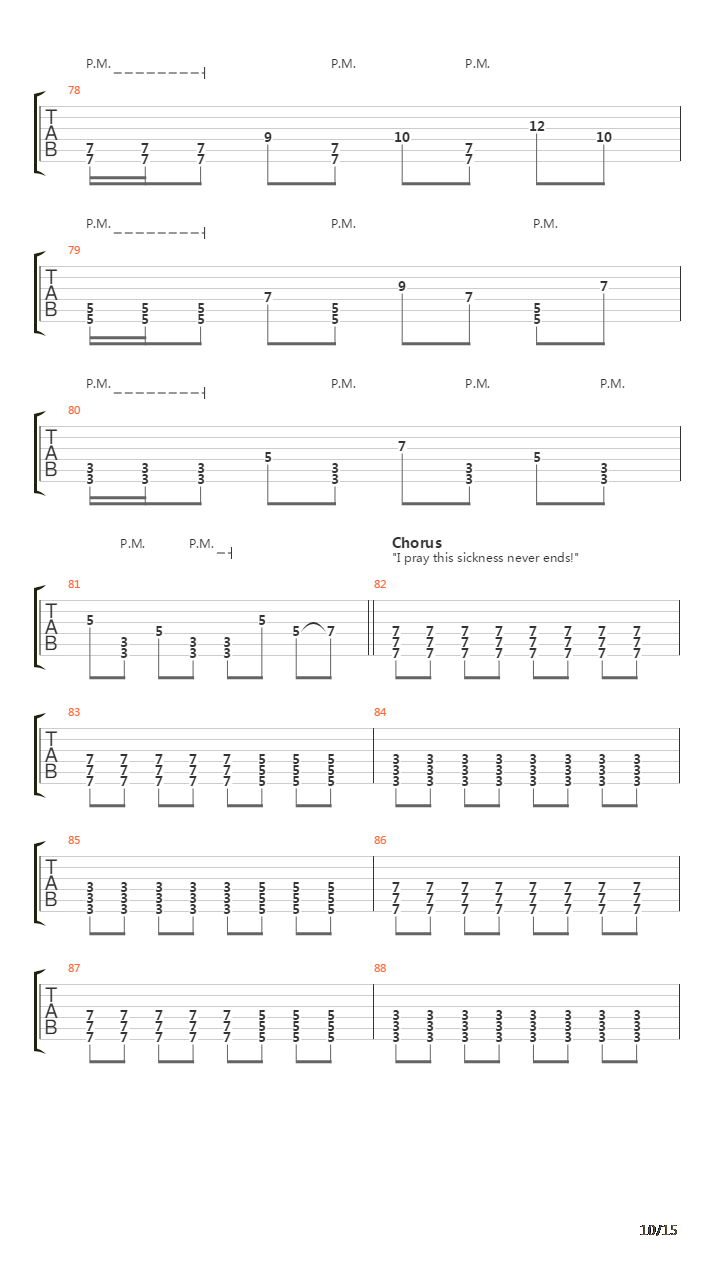 The Watcher吉他谱