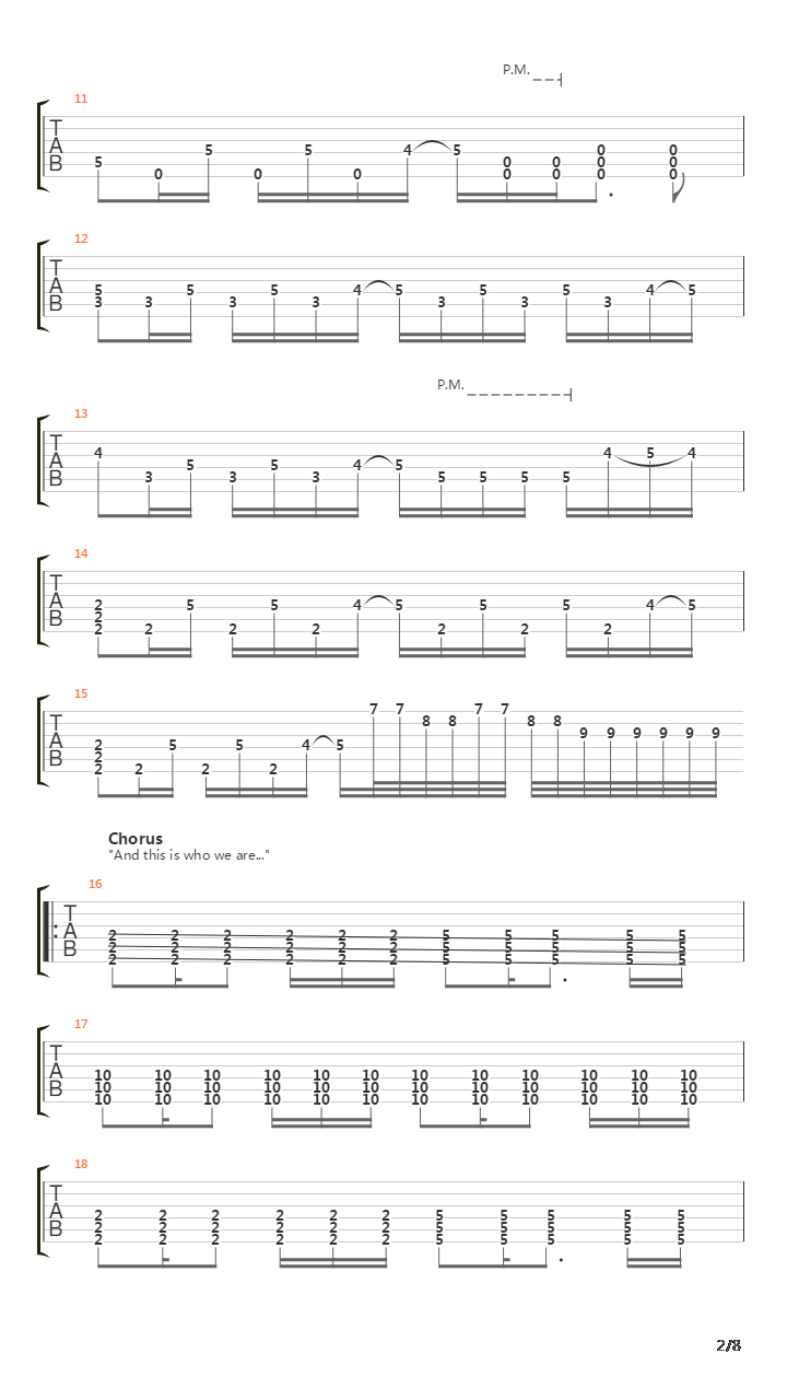 The Westarn Front吉他谱