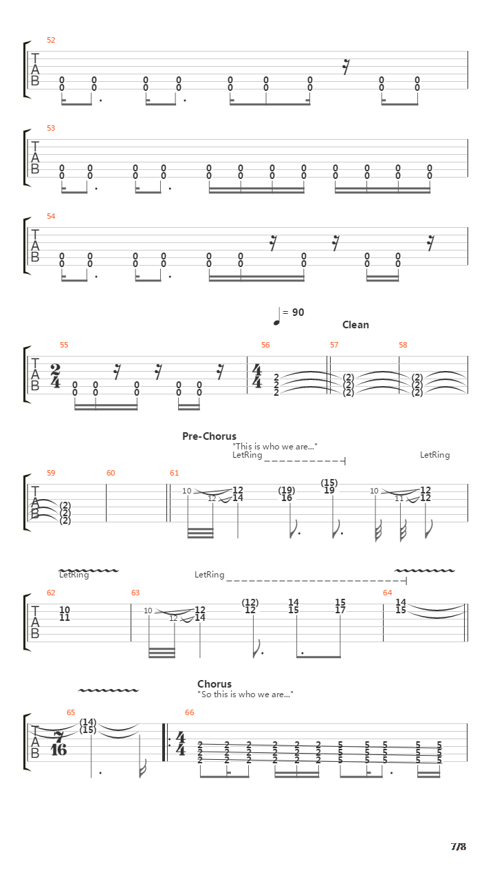 The Westarn Front吉他谱