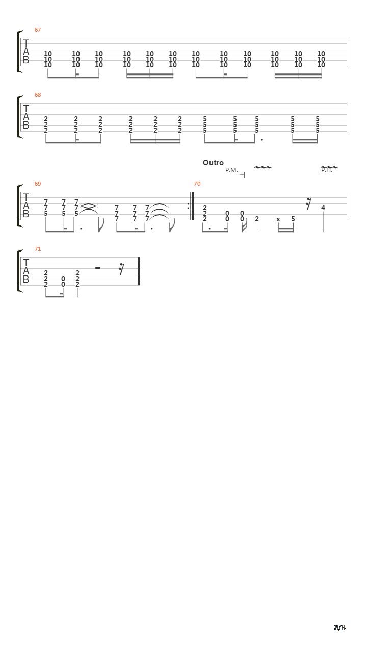 The Westarn Front吉他谱
