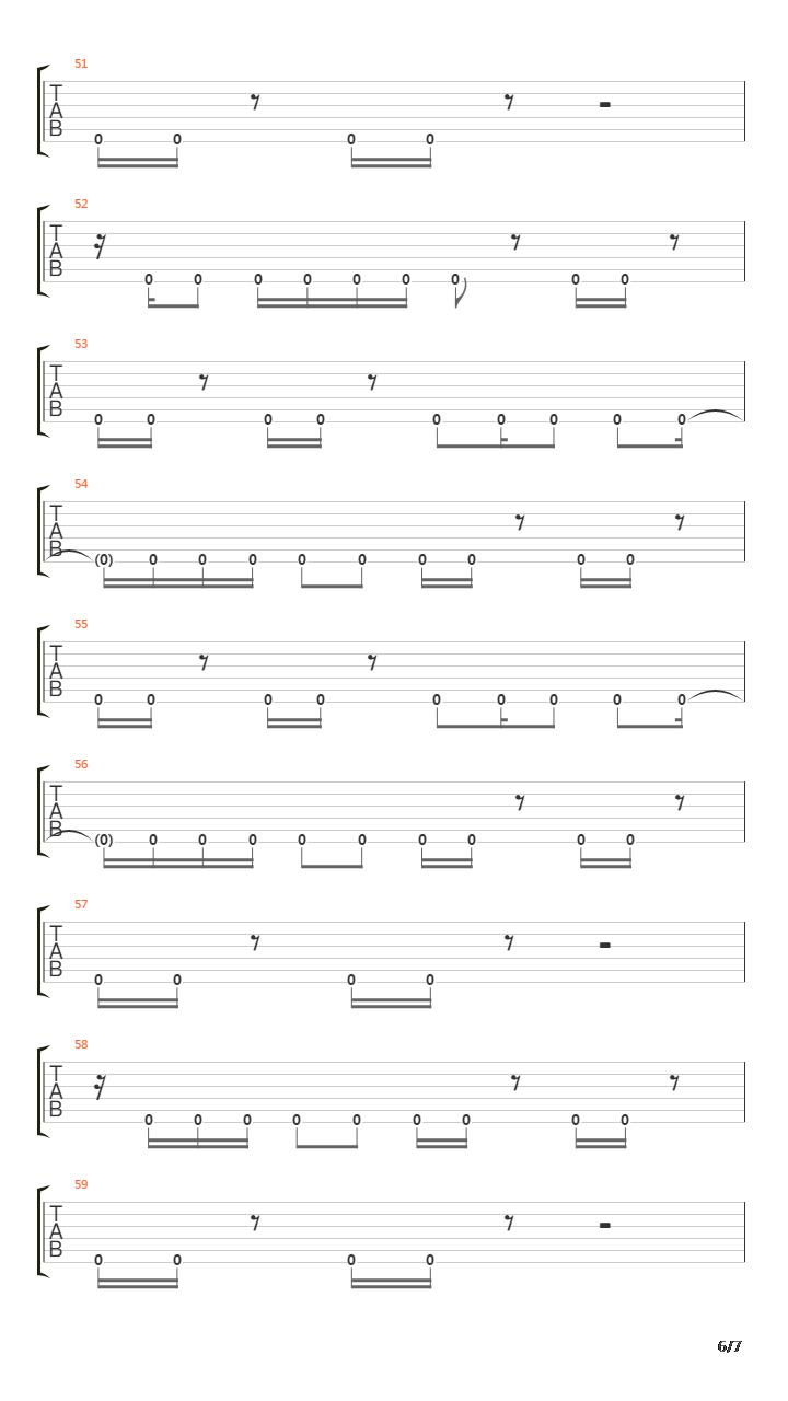 Twelfth Stroke Of Midnight吉他谱