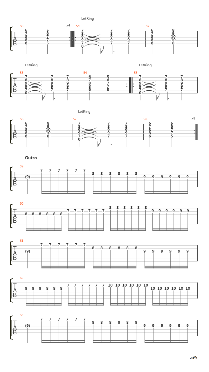 Belus吉他谱