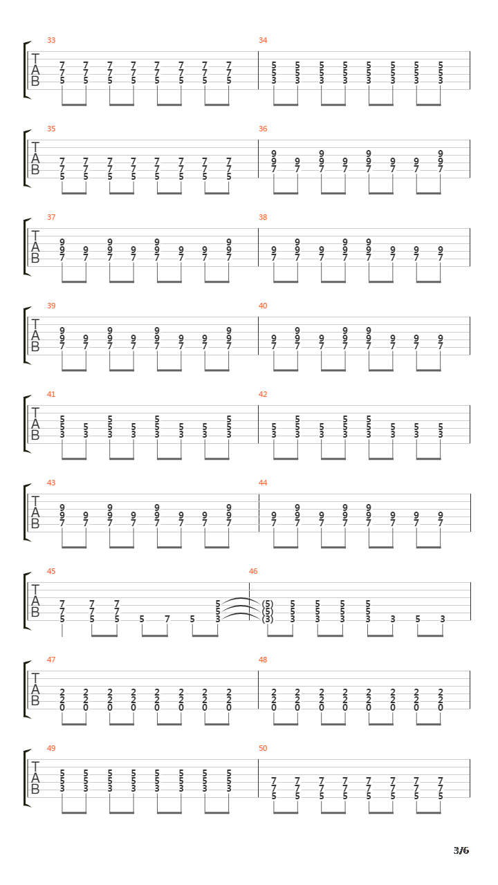 The Sound Of Winter吉他谱