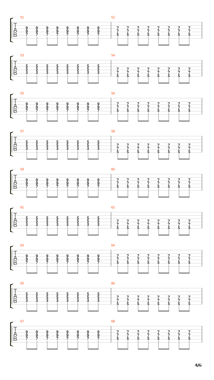 The Sound Of Winter吉他谱