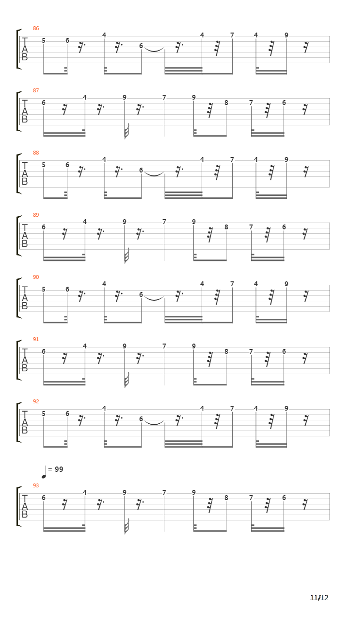 Woo Hah Got You All In Check吉他谱