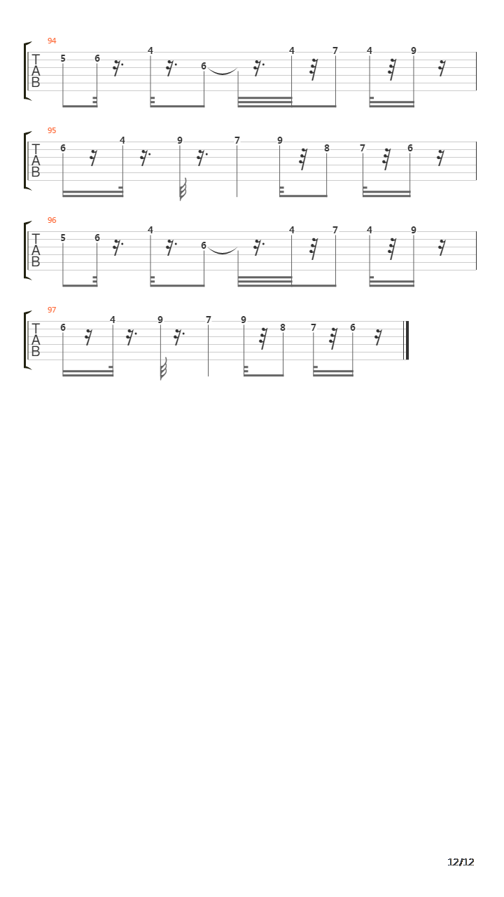 Woo Hah Got You All In Check吉他谱