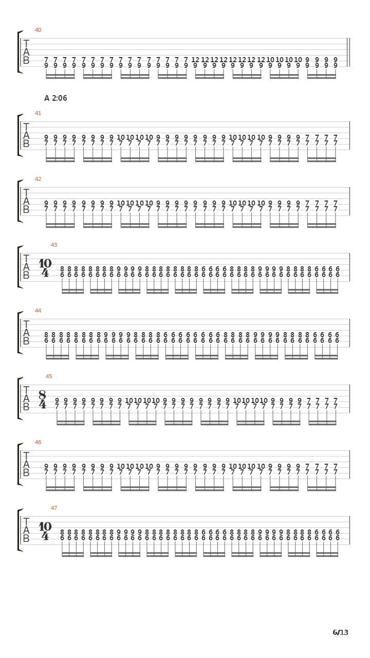 The Awakening Of The Dormant Fiancee吉他谱