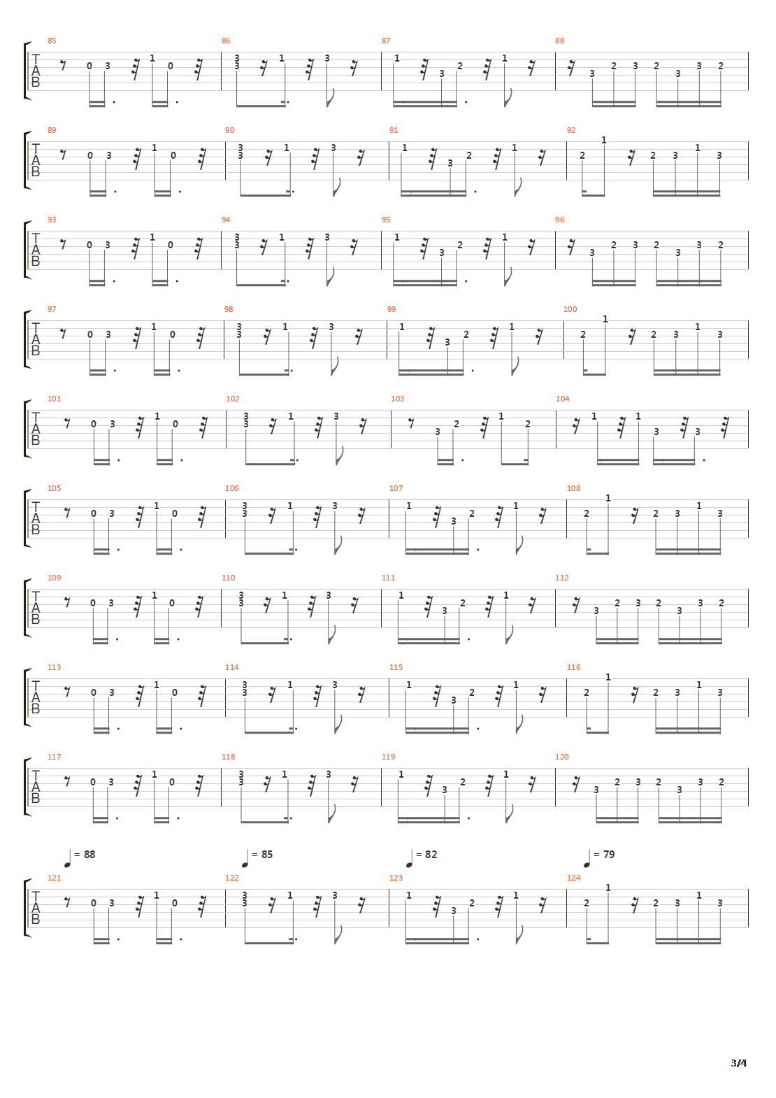 Pajarico吉他谱