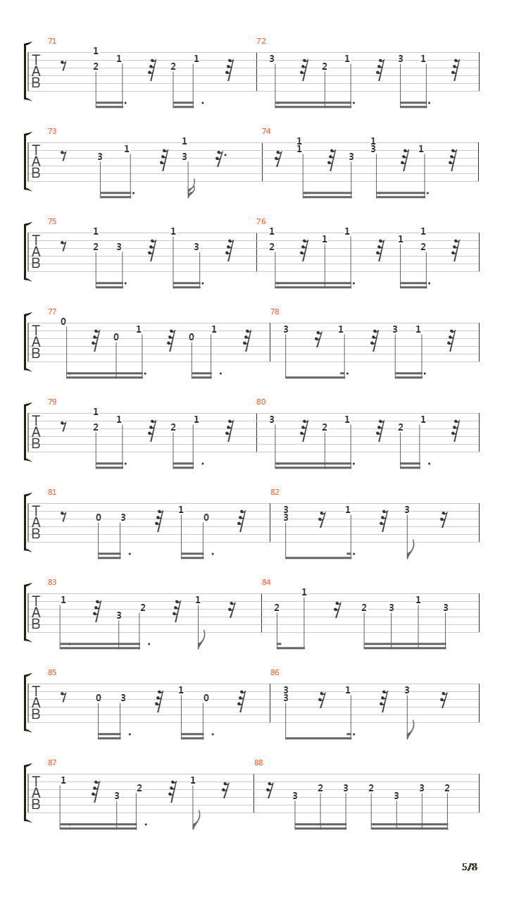 Pajarico吉他谱