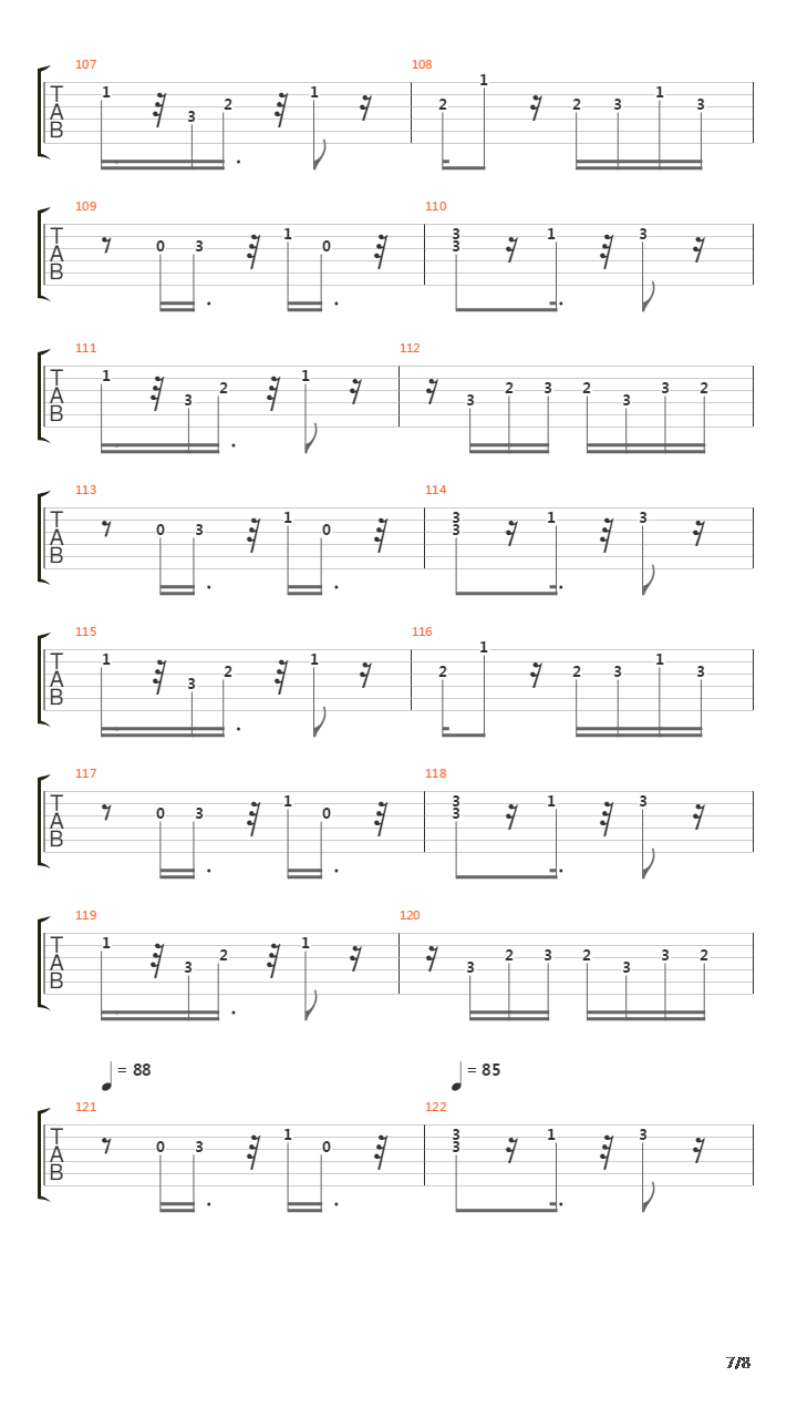 Pajarico吉他谱