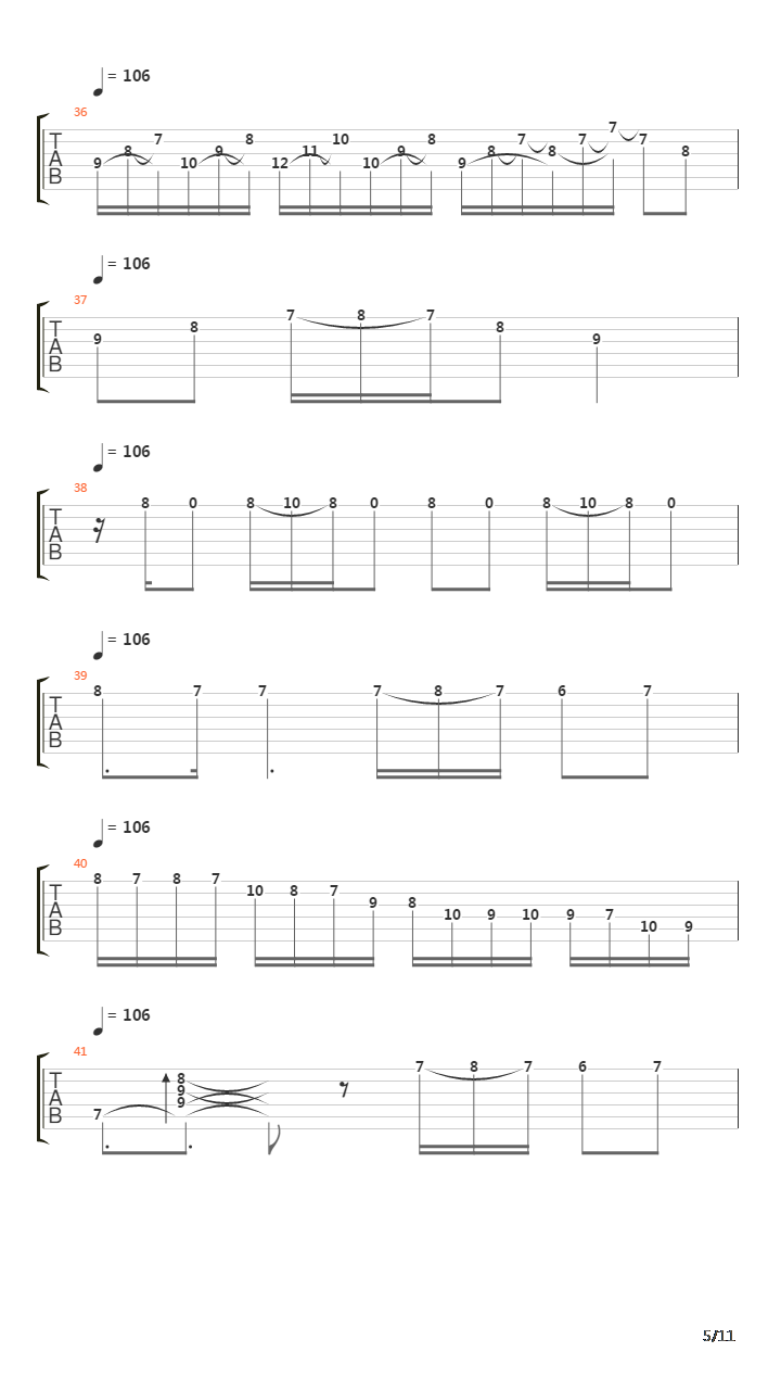 Ochi Chornye吉他谱