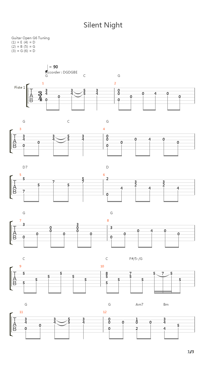 Silent Night Better吉他谱