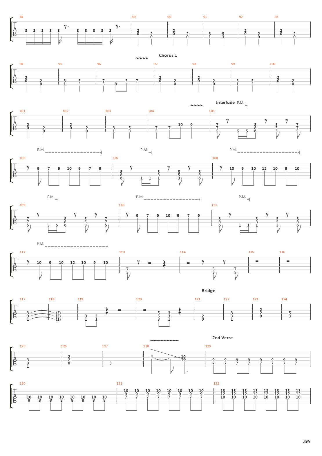 Downfall吉他谱