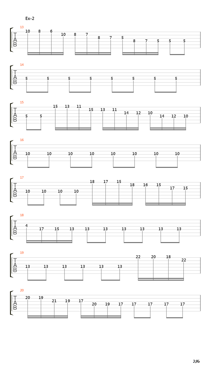 Passage To The Reaper吉他谱