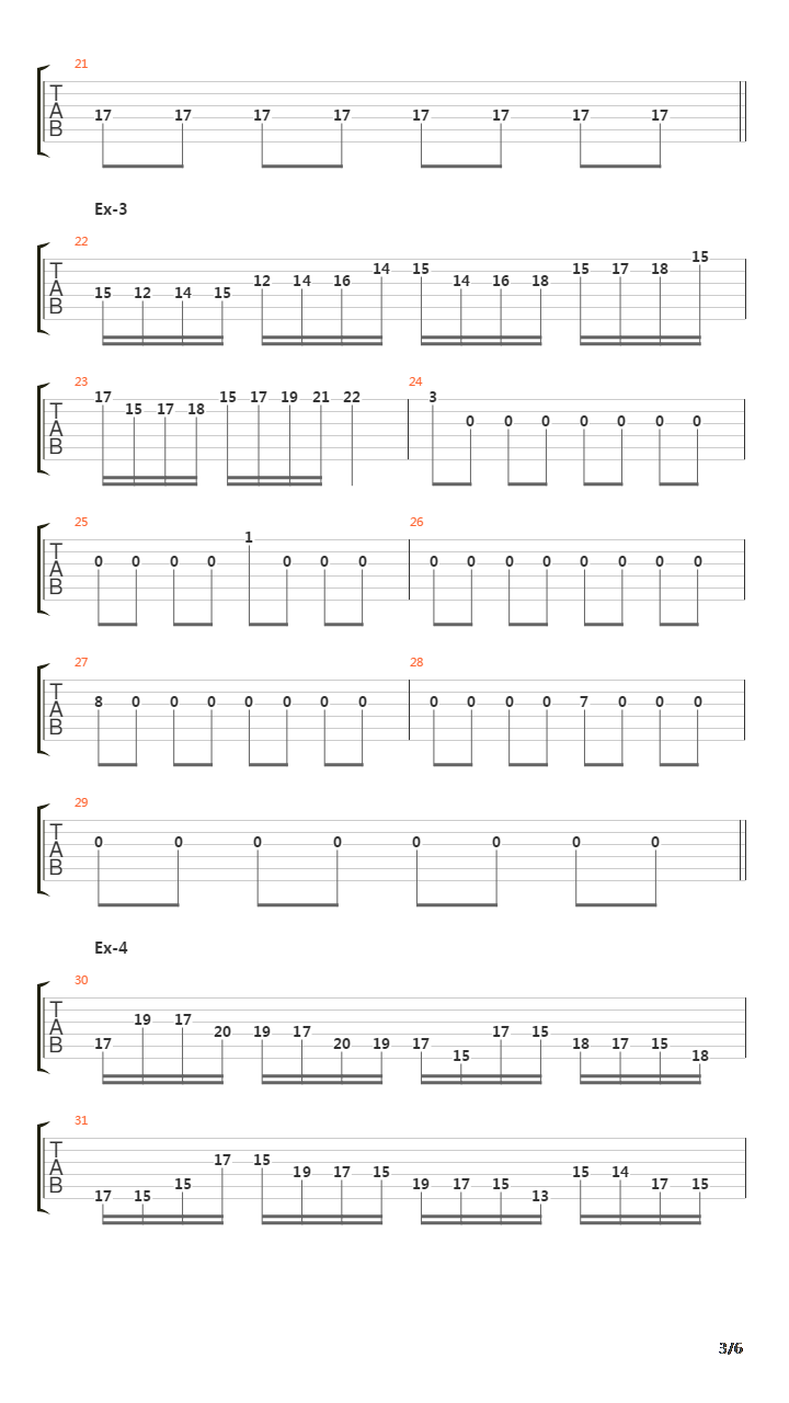 Passage To The Reaper吉他谱