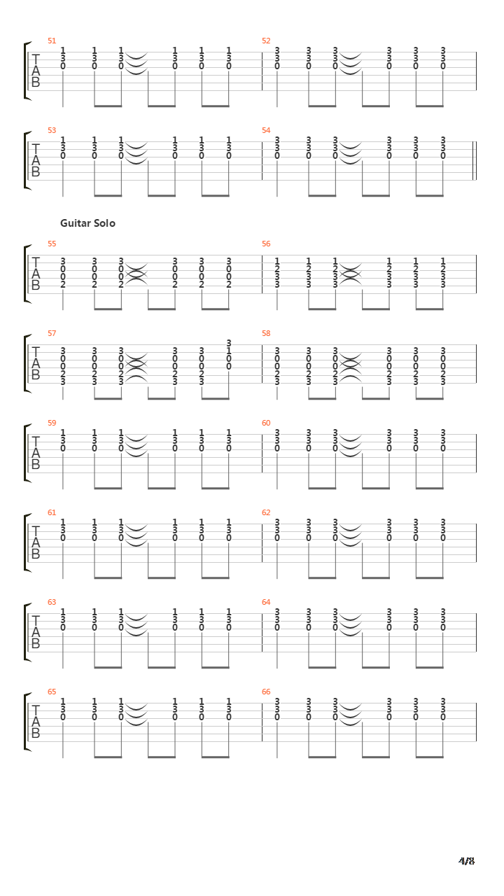 Coming Home吉他谱