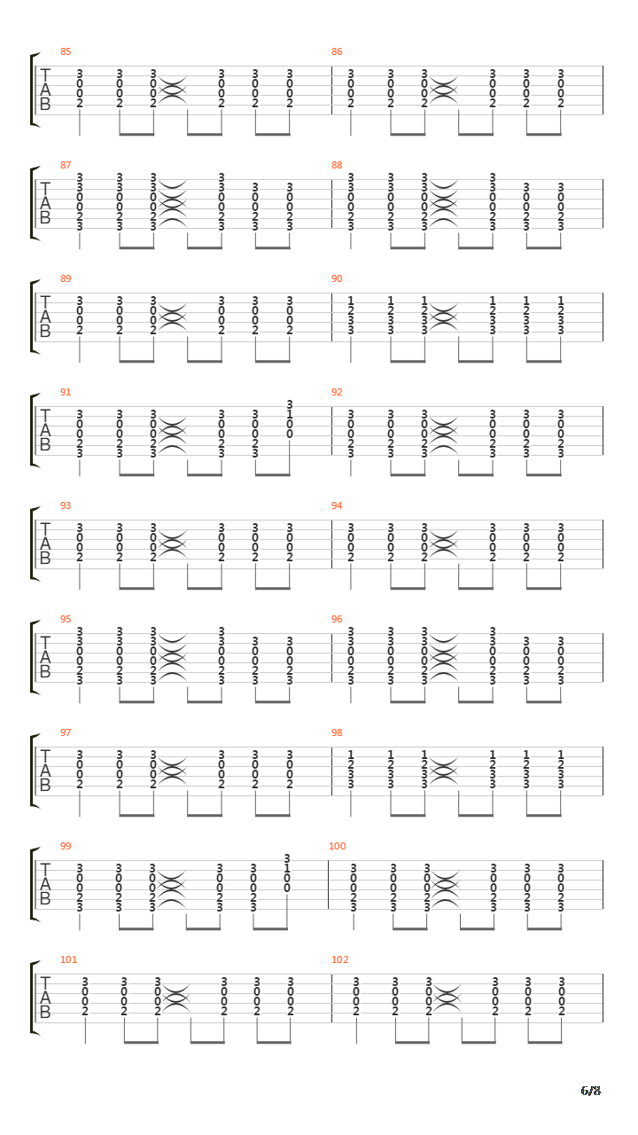 Coming Home吉他谱