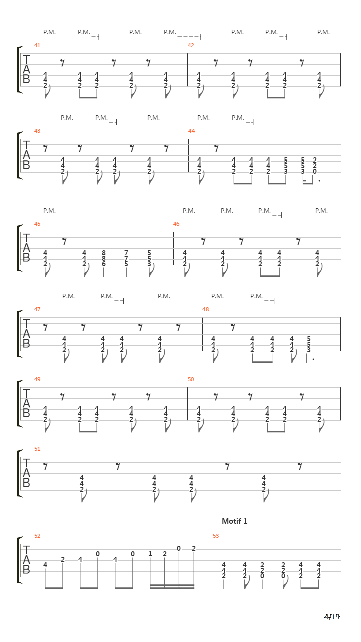 Abyss吉他谱