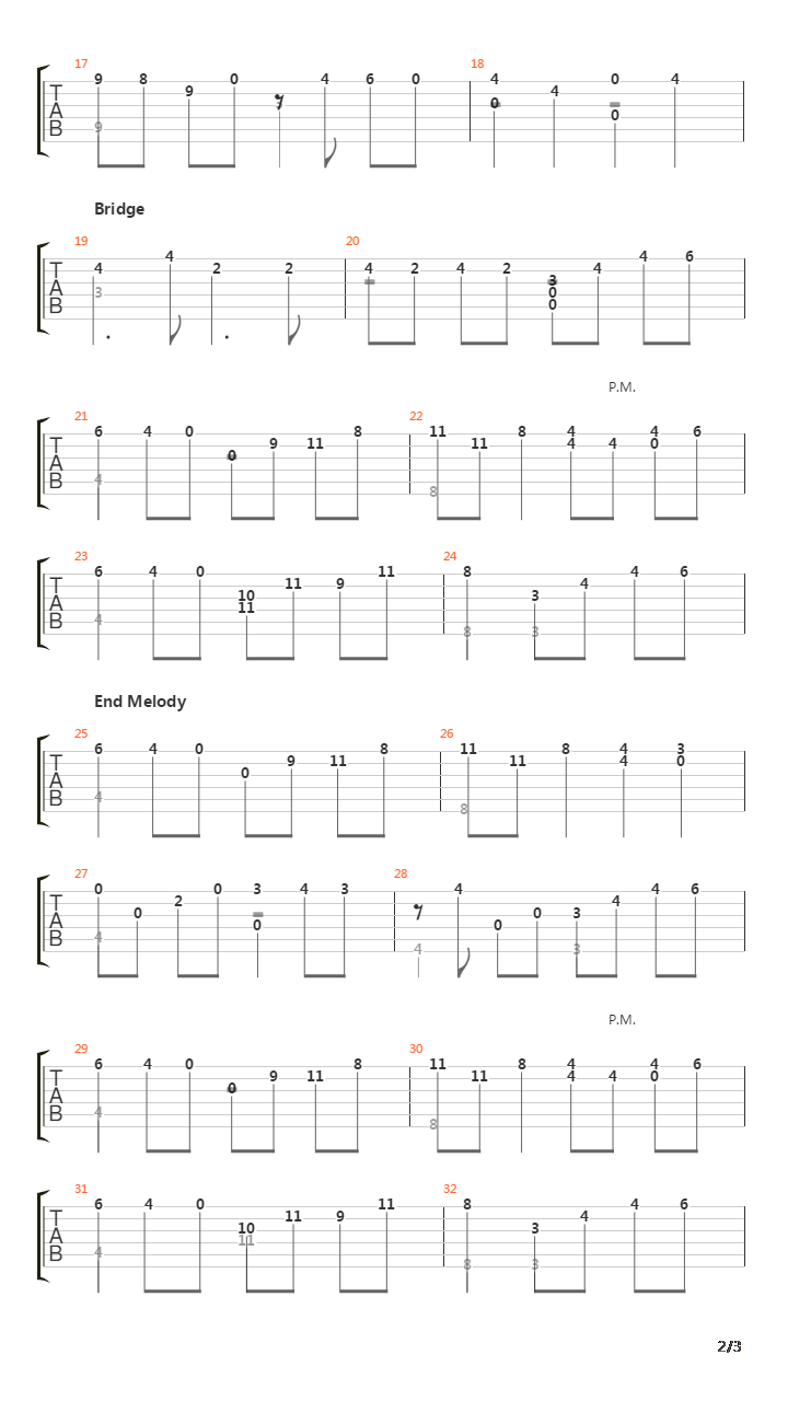 Dango Guitar吉他谱