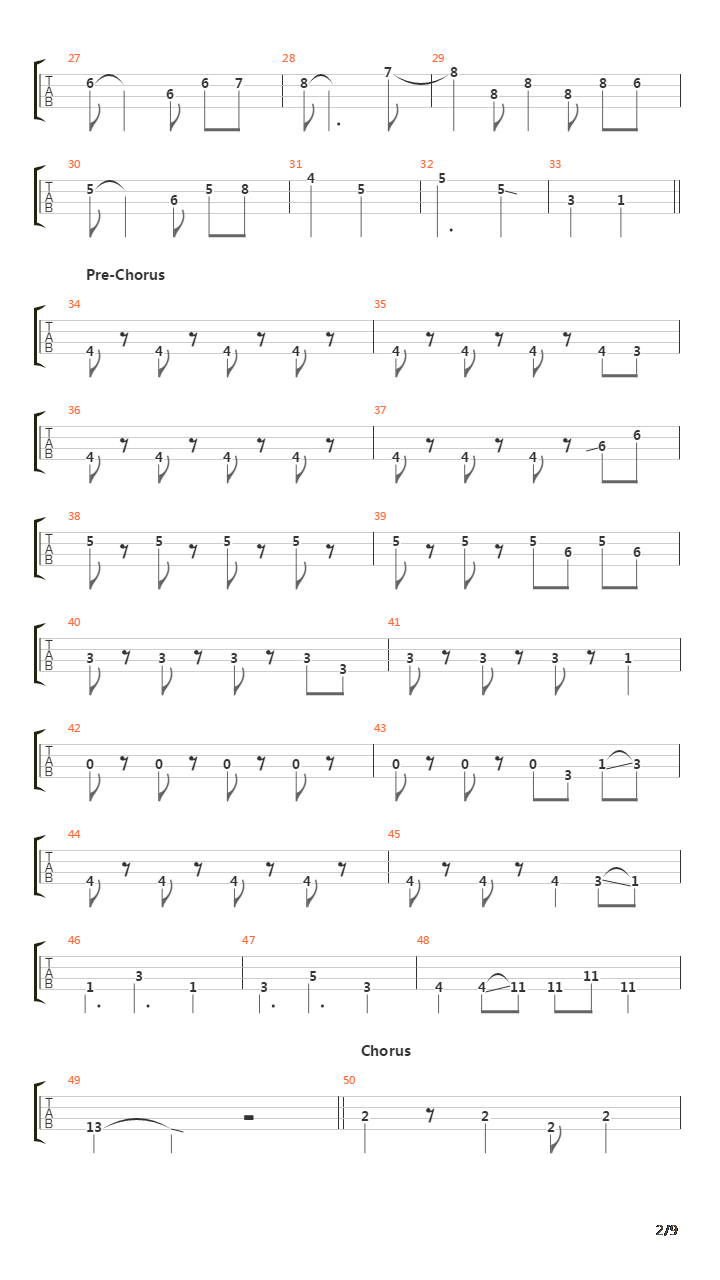 Connect吉他谱