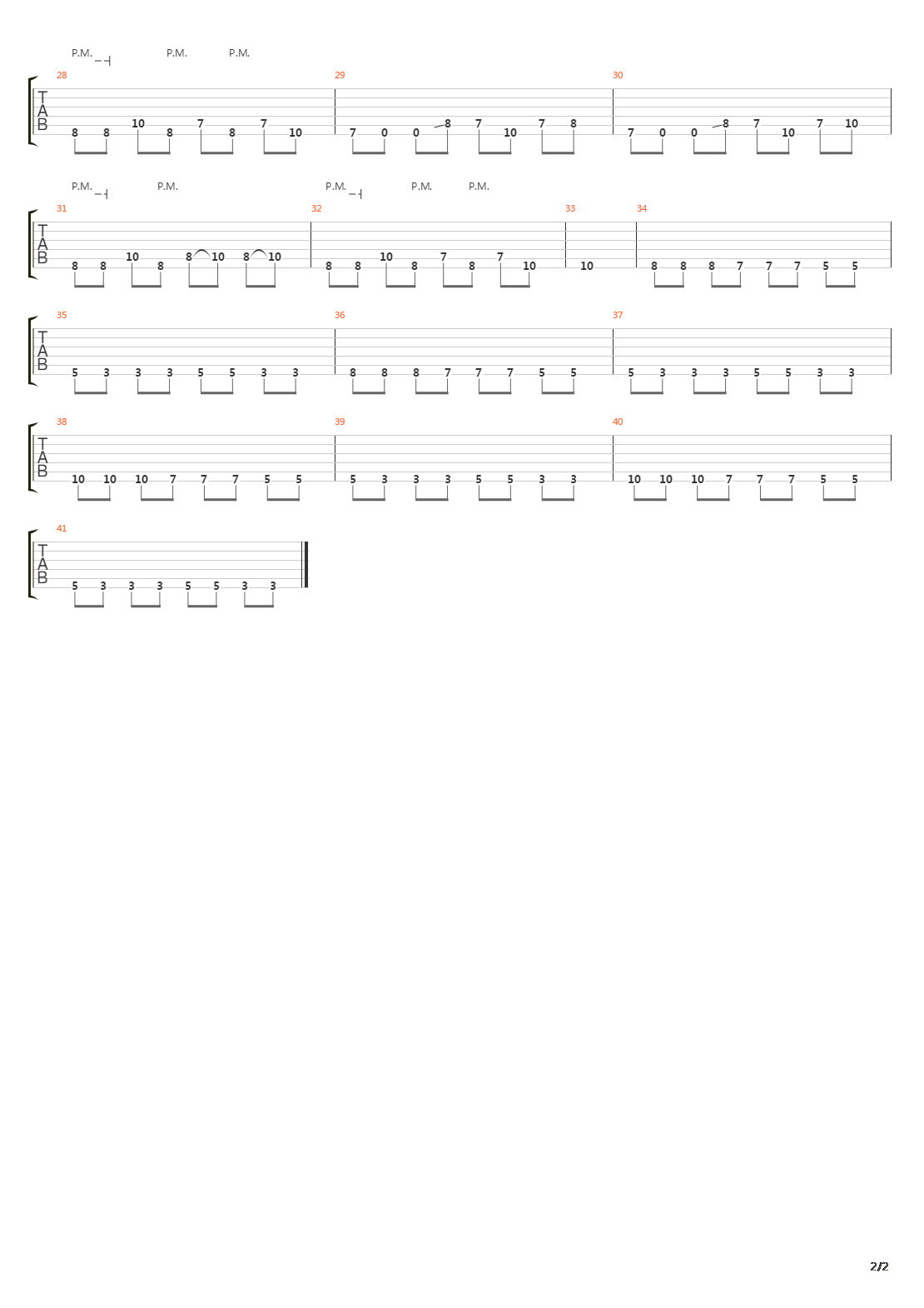 Heres To Entropy吉他谱