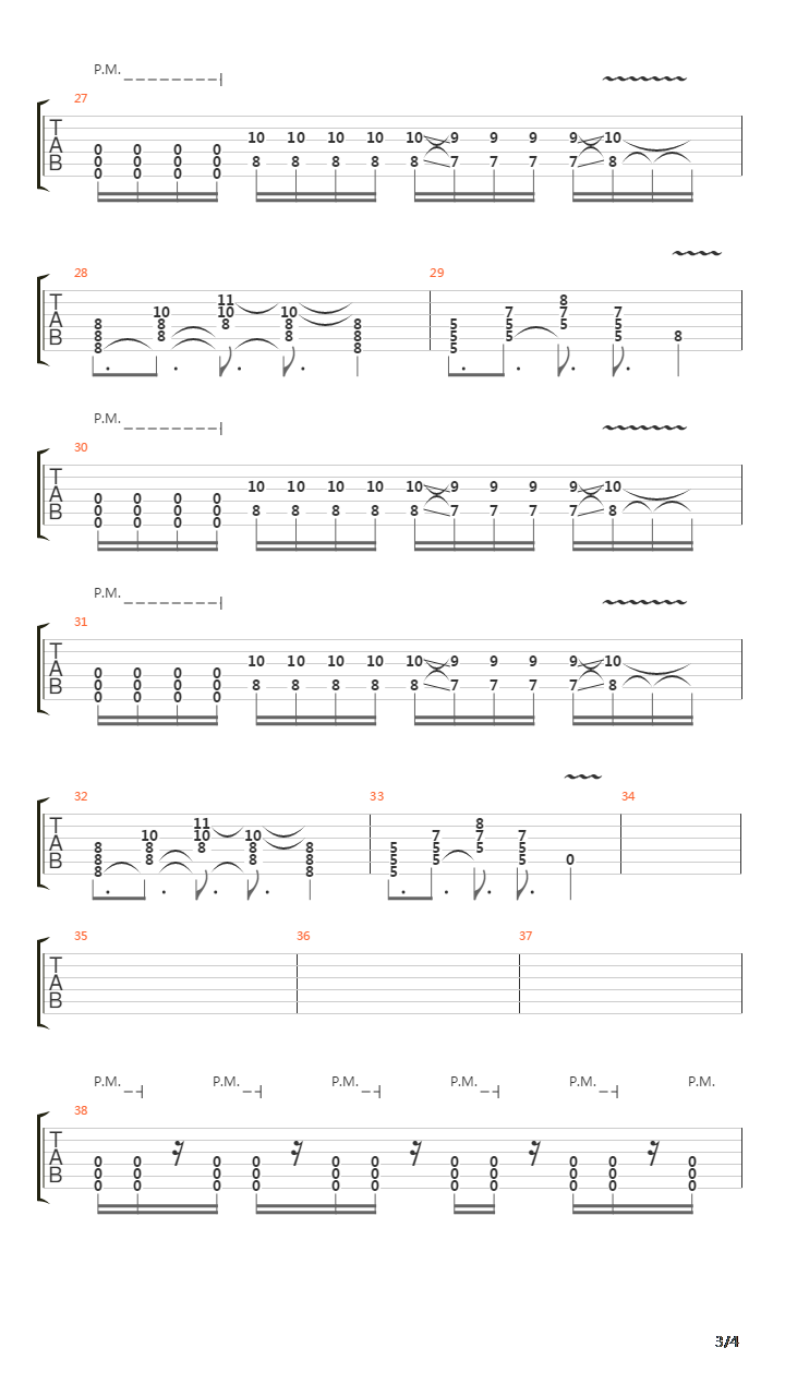 System吉他谱