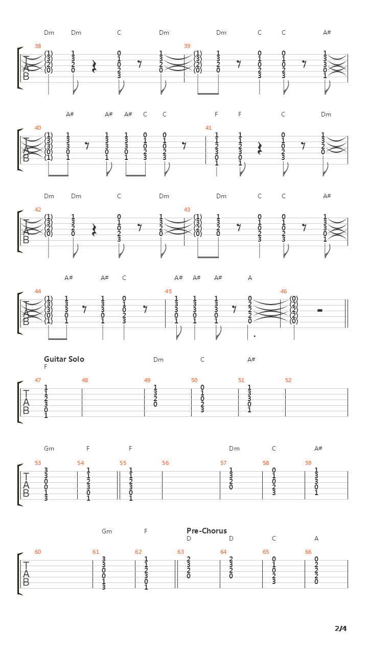 Sooner Or Later吉他谱