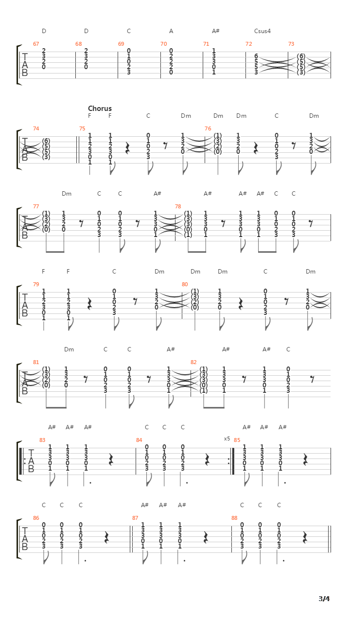 Sooner Or Later吉他谱